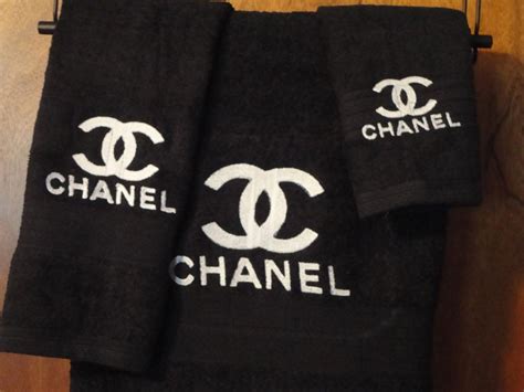 chanel towels for cheap|chanel hand towels.